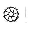 PLATO GARBARUK REDONDO DIRECT MOUNT CANNONDALE HOLLOWGRAM (AI-COMPATIBLE) (36T, BLACK)