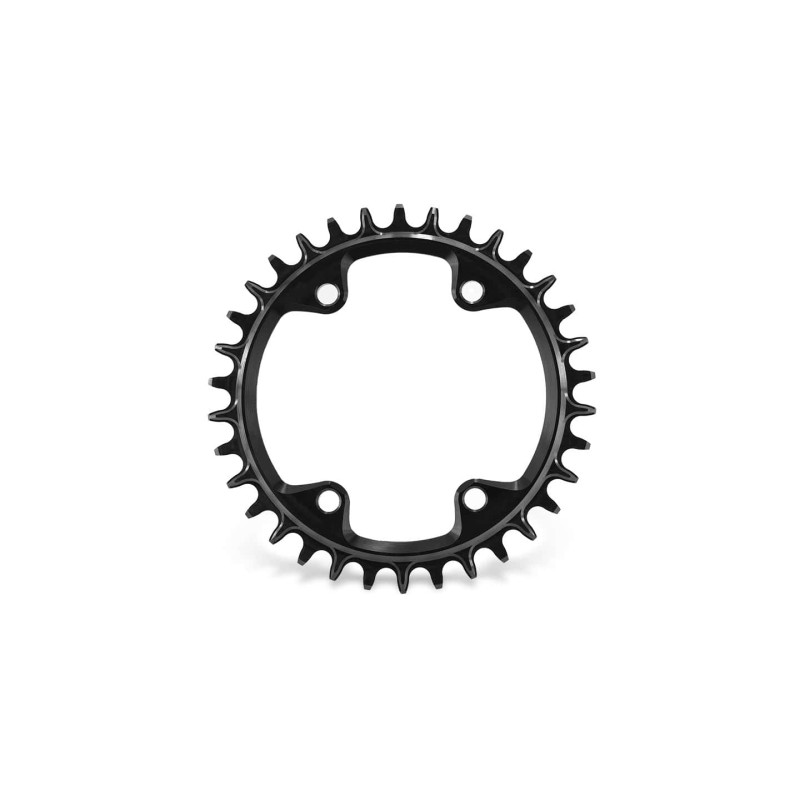 PLATO GARBARUK REDONDO 96 BCD (SHIMANO M6000/M7000/M8000) (34T, OFFSET 2.2MM, BLACK)
