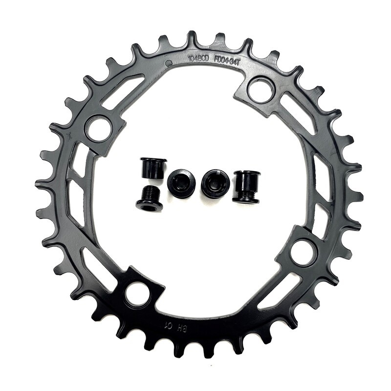 Plato Prowheel 34T BCD 104 4 Tornillos