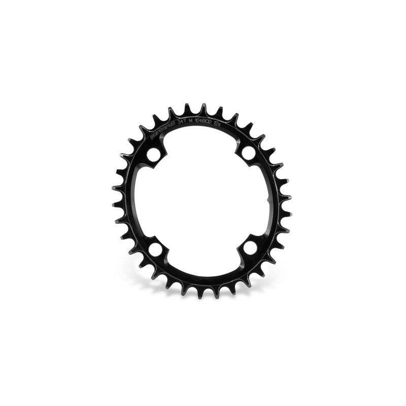 PLATO GARBARUK OVALADO 104 BCD (34T, BLACK)