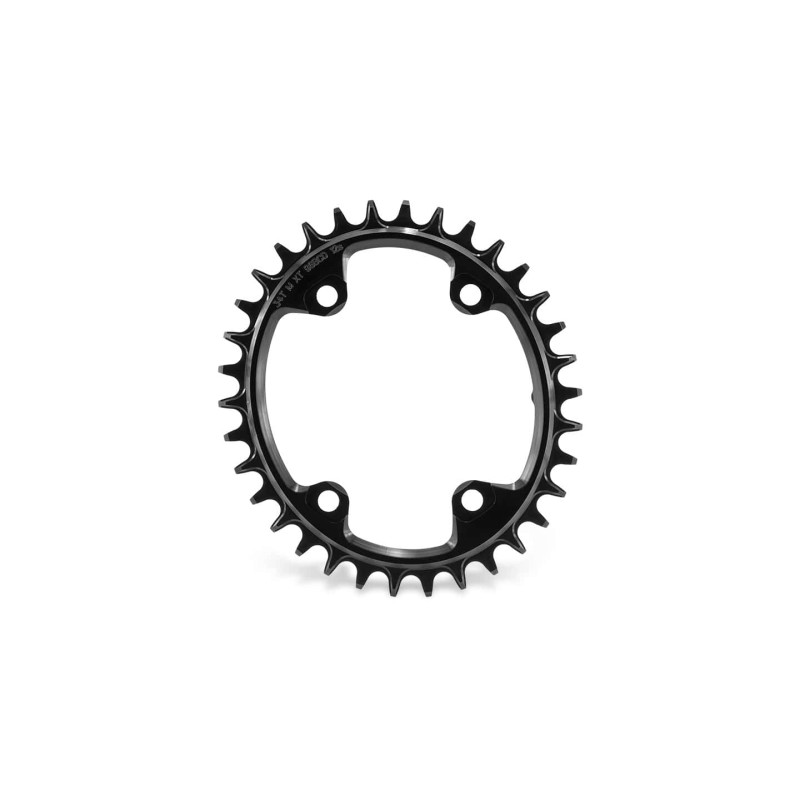 PLATO GARBARUK OVALADO 96 BCD (SHIMANO M6000/M7000/M8000) (34T, OFFSET 0.5MM, BLACK)