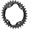 Plato Absolute Black Oval 96bcd para shimano XTR 30T