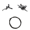 SHIMANO XTR Kit de frenos de disco hidráulicos BRM9200JTBLM9200 Derecho / trasero Resina sin aleta Sin adaptador 1700 (negro)