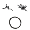 SHIMANO XTR Kit de frenos de disco hidráulicos BRM9200JTBLM9200 Izquierdo /delantero Resina sin aleta Sin adaptador 1000 (negro)