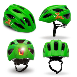Casco Infantil con Luz Crazy safety
