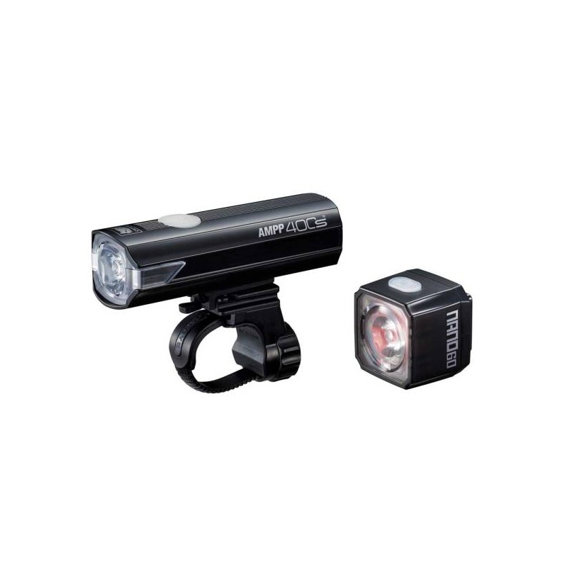 KIT Cateye Faro/Luz trasera AMPP400S+NANO60