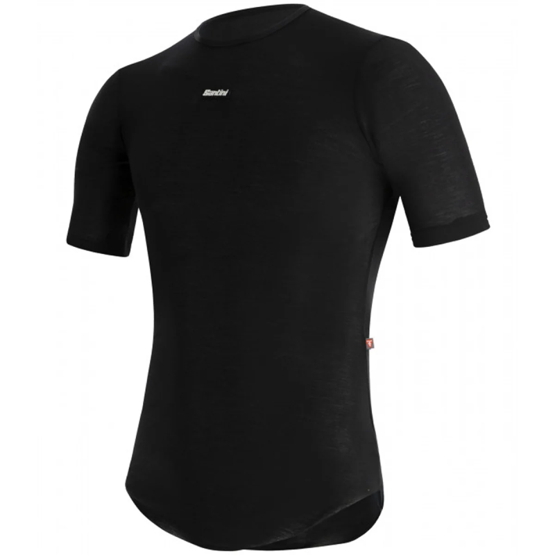 Camiseta interior Santini Negra