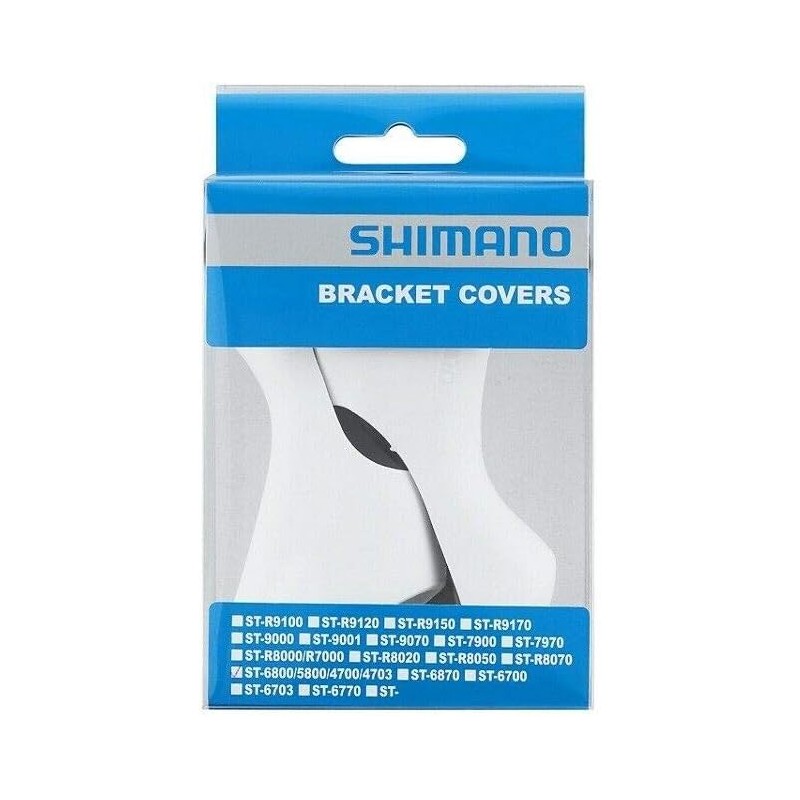 Gomas Cubremanetas Shimano ST-6800 Blanco